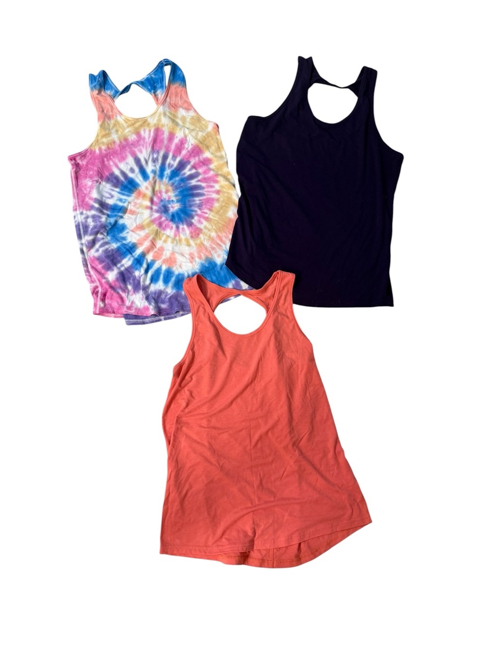 Zyia XL Twist Back Workout Top Bundle of 3 | Gently Used
